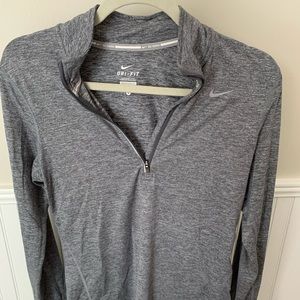 Nike Half-Zip Dry Fit Long Sleeve Running Shirt